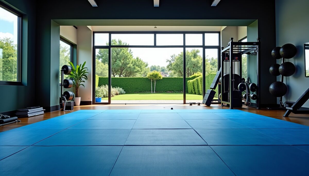 Sol de salle de sport à domicile : quelle épaisseur idéale choisir pour votre espace musculation et arts martiaux ?