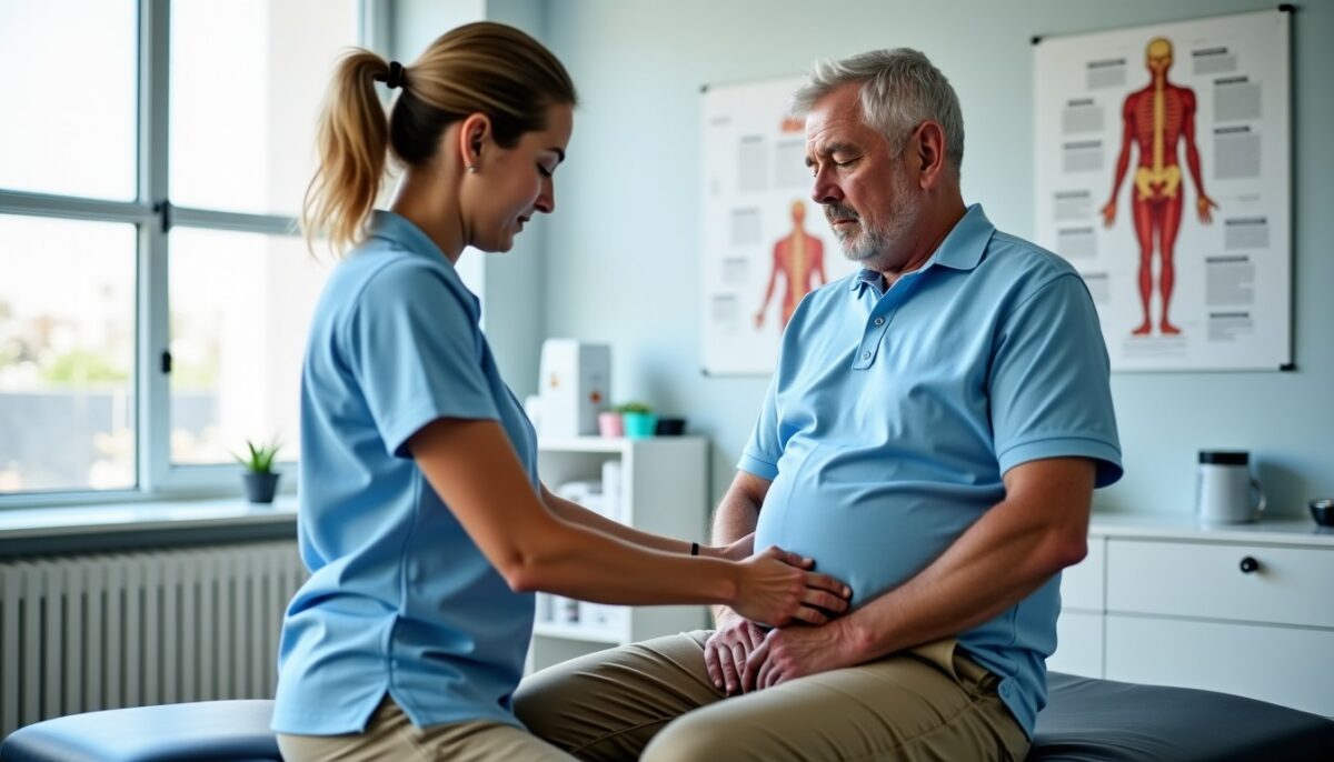 Localisation précise de la douleur liée au syndrome du muscle piriforme