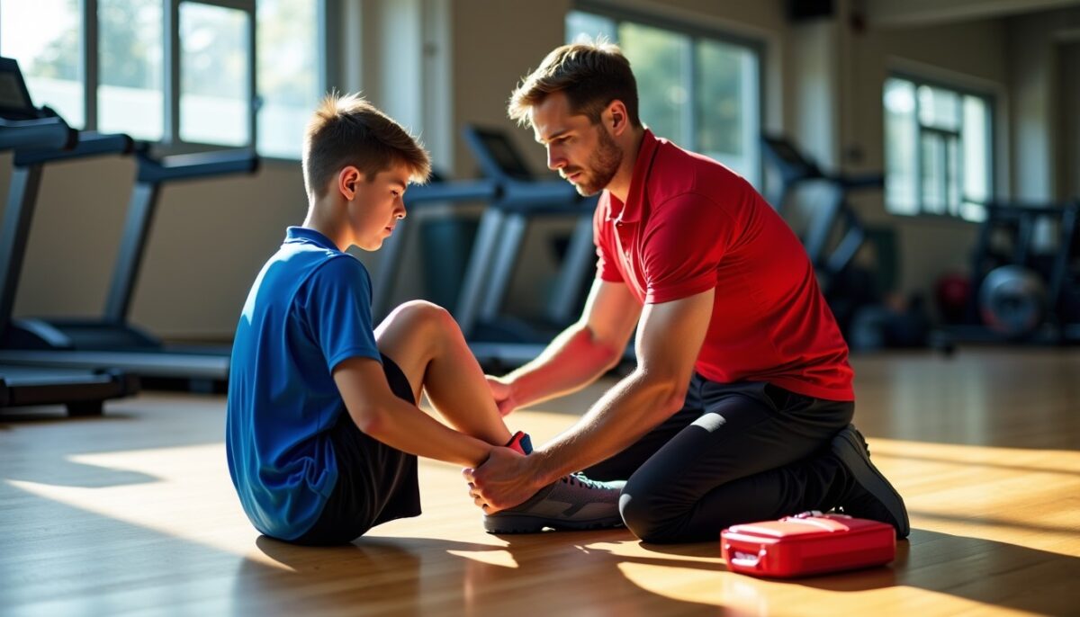 Comment réagir efficacement lorsqu’un élève se blesse pendant une séance de coaching personnalisé ?